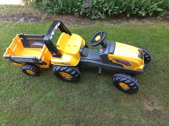 Prodám šlapací traktor ROLLY TOYS Junior RT s vlečkou - 2