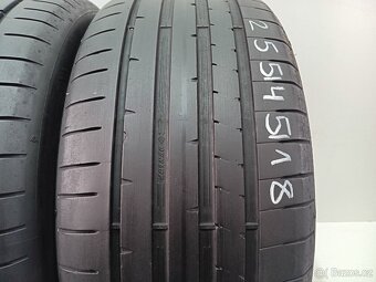 2ks letní pneu 255/45/18 Dunlop - 2