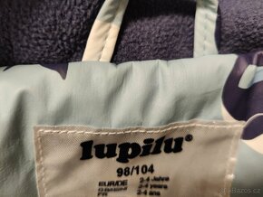Zateplená nepromokovavá bunda Lupilu, vel. 98/104, jako nová - 2