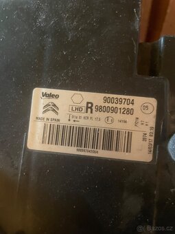 zánovní LP halogen světlo citroen cactus - 2