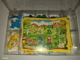 Kinder surprise Velikonoce Zajíčci kompletní sada s bpz - 2