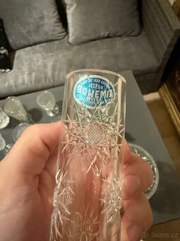 broušené sklo Bohemia Lead Crystal 24% PbO,made in CZSK - 2