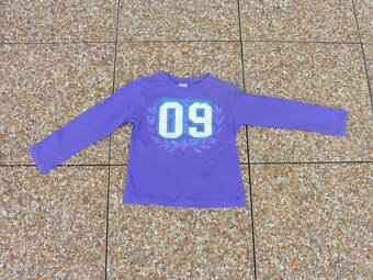 8x Tričko s dlouhým rukávem vel. 5-6 let, 116 cm - 2