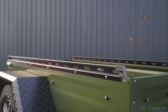 Kvalitní OFFROAD Přívěsný Vozík Valník 1t Zelený Böckmann - 2