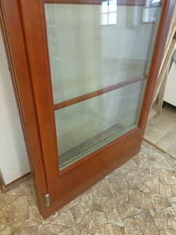 dřevěné balkónové okno/dveře EURO 68 - 2