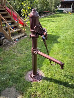 Ruční pumpa na vodu,sigma litinová - 2