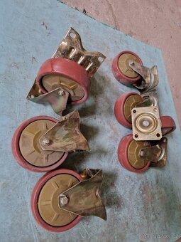 Nová kolečka no vozíky původně na holandské vozíky - 2