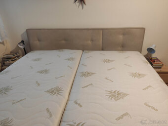 Boxspringová manželská postel 180 x 200 cm - 2