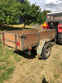 Dvoukolový vlek za traktor - 2