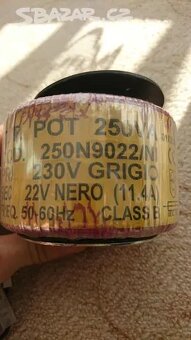 Toroidní transformátor trafo 230V/22V , 250VA - 2