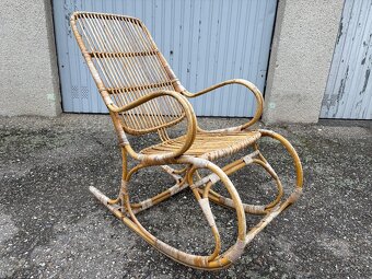 Ratanové houpací křeslo - 2