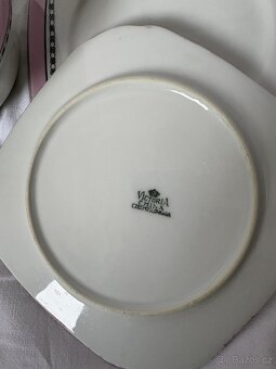 Porcelánová dezertní souprava - 2
