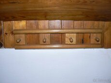 Retro dřevěný věšák - SLEVA - 2