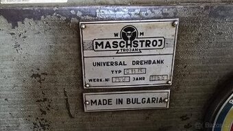 Prodám soustruh C 11 M MACHSTROJ - 2