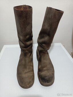 Staré Vojenské Boty Půllitry - 2