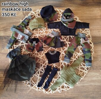 Rainbow high sady oblečení holka,kluk - 2