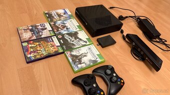 Xbox 360 500GB + Kinect + 2 ovladače + 6 her - 2