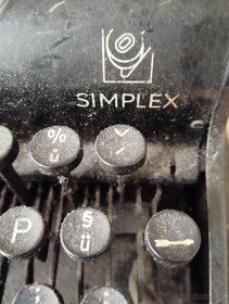 Psací stroj Olympia SIMPLEX - 2