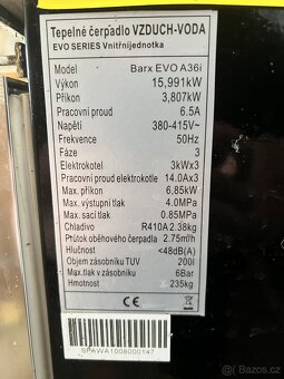 Tepelné čerpadlo Barx EVO A36i - 2