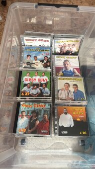 Kópie rómskych cd a kázet - 2
