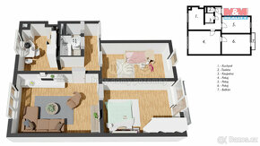 Prodej bytu 3+1, 73 m², Pardubic - ul. Ke Kamenci - 2