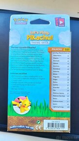 Originální Pokémon, Let's play Pikachu - theme deck - 2