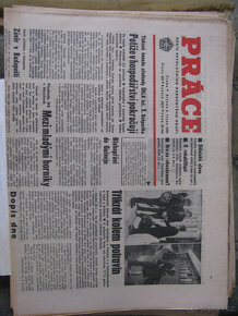 Noviny Práce - říjen 1968 - 2