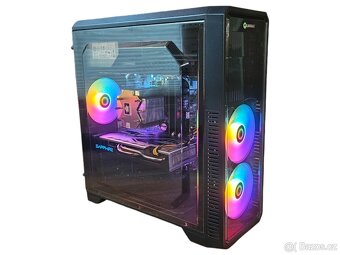 Herní PC i7-7700 + tower | RX 570 4GB | 16GB DDR4 | 500GB M2 - 2
