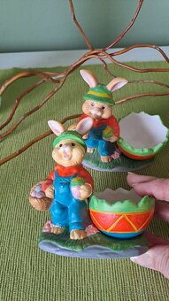 Stojánky na vajíčka, velikonoční dekorace - 2