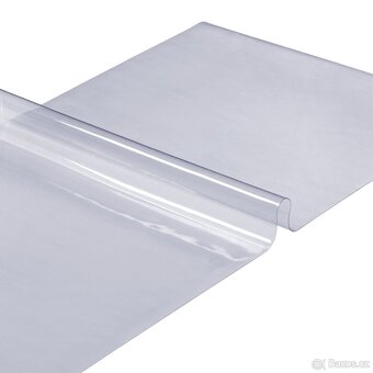 Měkčené PVC / transparetní ochranný PVC pás / ubrus - 2