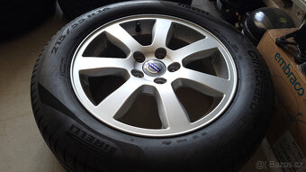 Zánovní orig. letní ALU kola Volvo 16" 5x108 S60, V60 - TOP - 2