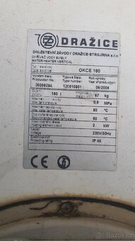 Bojler Dražice 160l, funkční - 2
