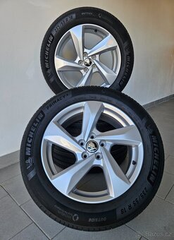 Alu kola 5x112 Letní Michelin 235/55/18 - Nové - 2
