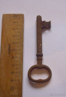 Starožitný klíček Rakousko-Uhersko 9cm - 2