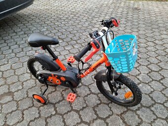 Dětské kolo 14" s kolečky Decathlon - 2
