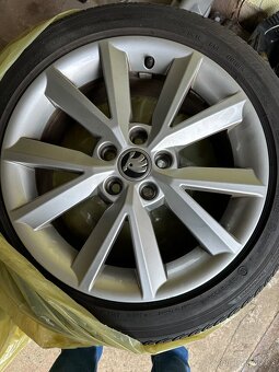 Alu original Antia 5x100/16 na Škoda Fabia - 2
