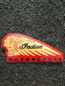 znak smaltovany indian - 2