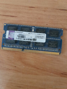 4GB RAM Kingston paměť pro notebooky SO-DIMM DDR3-1600 - 2