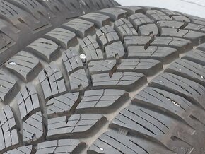 Pěkná zimní orig alu kola Mitsubishi ASX 215/65/16 vzorek 8m - 2