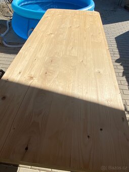 Masivni stul 200 x 80 - 2