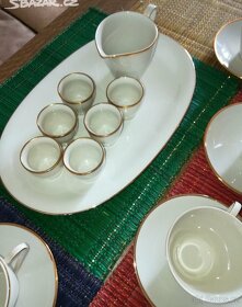 Porcelánová kávová souprava. - 2