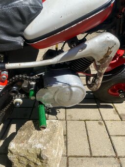 Minibike s motorem Jawa 50ccm – projekt - 2
