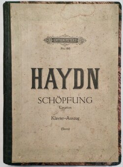 HAYDN - Schöpfung Oratorium 1918 - 2