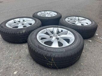 Krásné obuté alu kola OPEL 185 65 R 15 s pěkným letním vzork - 2