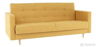 Pohovka Armendia (hořčicová) - 2