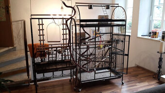 Klec pro papoušky - XXL voliéra - 2