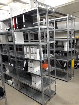 Regály kovové s vysokou nosností ZÁNOVNÍ - 2