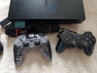 PS2 PlayStation 2 FAT + Hry - 2