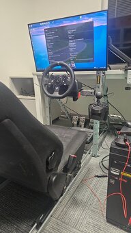 simrig + G920 + řadící páka - 2