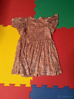 Dětské slavnostní šaty velikost 128 - 2